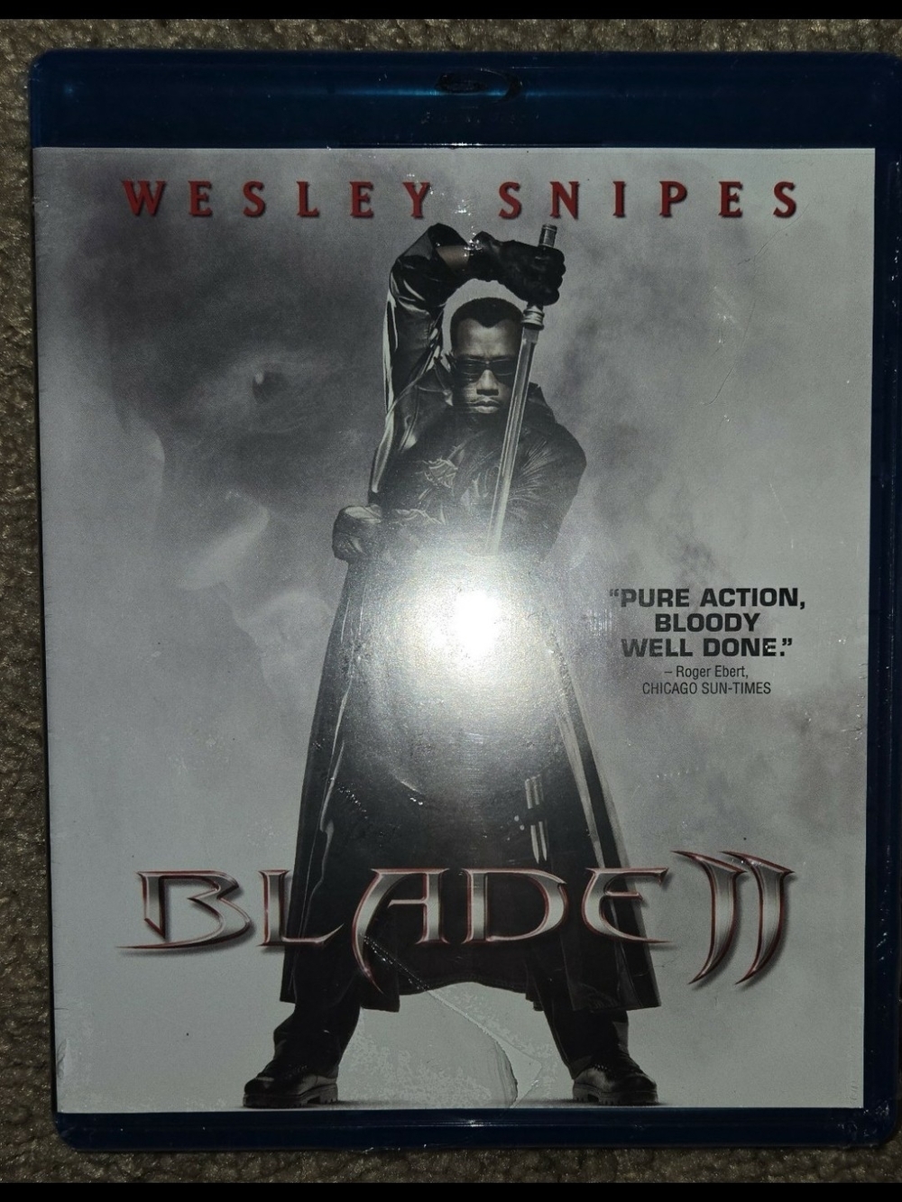 Blade 2 blu ray new, minor slit in seal.